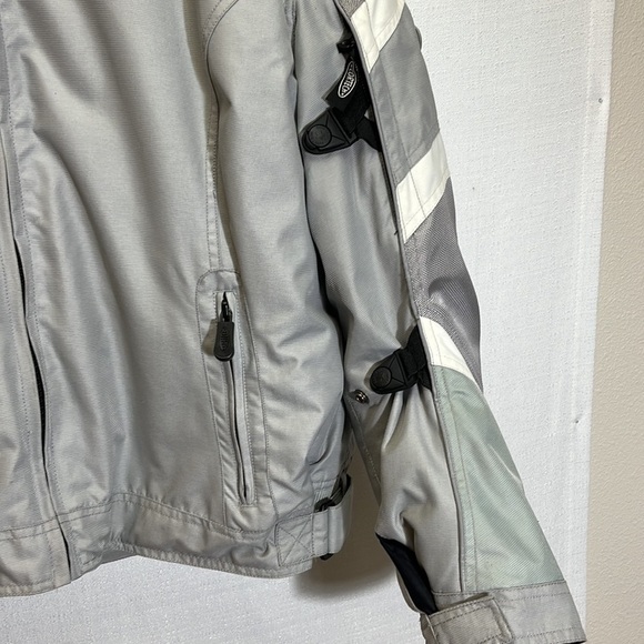 cortech LRX motorcycle jacket, gray and we, size MPL, in good condition - Picture 5 of 15